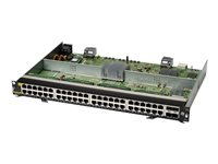 HPE Aruba 6400 - expansionsmodul - Gigabit Ethernet (PoE) x 48 + Gigabit Ethernet x 4 R0X40B