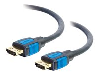 C2G 6ft HDMI Cable with Gripping Connectors - High Speed 4K HDMI Cable - 4K 60Hz - M/M - HDMI-kabel med Ethernet - 1.83 m 29677