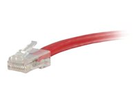 C2G Cat5e Non-Booted Unshielded (UTP) Network Patch Cable - patch-kabel - 2 m - röd 83083