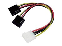 MicroConnect - strömadapter - 4 pin intern effekt till SATA-ström - 20 cm PI01092