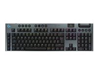 Logitech G G915 X - tangentbord - LIGHTSPEED - QWERTY - brittisk - svart Inmatningsenhet 920-012675