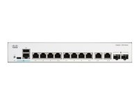 Cisco Catalyst 1300-8T-E-2G - switch - 8 portar - Administrerad - rackmonterbar C1300-8T-E-2G