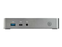 StarTech.com USB-C-dockningsstation - dockningsstation för bärbar dator med dubbelskärm för HDMI 1080p - strömförsörjning på 60 W - 1 st. USB-C, 3 st. USB-A, ethernet - dockningsstation för Dual Video-visning med USB 3.1 Gen 1 Type-C - Mac och Windows - dockningsstation - USB-C 3.1 - 2 x HDMI - 1GbE DK30CHHPDEU