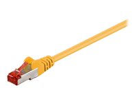 MicroConnect nätverkskabel - 1.5 m - gul STP6015Y