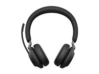 Jabra Evolve2 65 UC Stereo - headset - med laddningsställ 26599-989-889