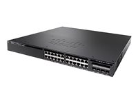 Cisco Catalyst 3650-24PDM-L - switch - 24 portar - Administrerad - rackmonterbar WS-C3650-24PDM-L