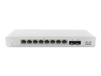 Cisco Meraki Cloud Managed MS120-8 - switch - 8 portar - Administrerad MS120-8-HW