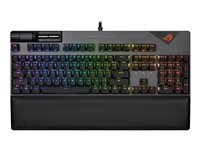 ASUS ROG Strix Flare - tangentbord - tysk - gun metal Inmatningsenhet 90MP02D6-BKDA01