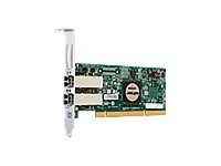 HPE StorageWorks FC2243 - nätverksadapter - PCI-X - 4Gb Fibre Channel x 2 410985-001