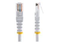 StarTech.com Molded Cat 5e UTP Patch Cable - patch-kabel - 15 m - vit M45PAT15MWH