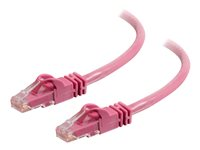 C2G Cat6 Booted Unshielded (UTP) Network Patch Cable - patch-kabel - 5 m - rosa 83592