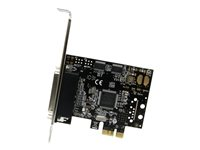 StarTech.com 2S1P PCI Express seriellt parallellt kombokort med breakout-kabel - parallellt/seriellt kort - PCIe - 2 portar PEX2S1P553B