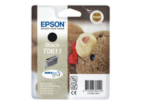 Epson T0611 - svart - original - bläckpatron C13T06114010