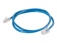 C2G Cat5e Non-Booted Unshielded (UTP) Network Patch Cable - patch-kabel - 1 m - blå 83021