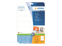 HERMA Premium - laminerade etiketter - matt - 350 etikett (er) - 105 x 42.3 mm 5057