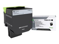 Lexmark X417 - Lång livslängd - svart - original - tonerkassett - LCCP 71B0H10