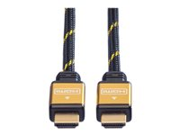 Roline HDMI High Speed Cable with Ethernet - HDMI-kabel med Ethernet - 1 m 11.04.5501