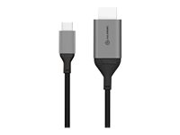 ALOGIC Ultra kabel för video / ljud - HDMI / USB - 1 m ULCHD01-SGR