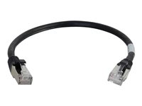 C2G Cat6a Booted Shielded (STP) Network Patch Cable - patch-kabel - 5 m - svart 89919