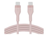 Belkin BoostCharge - USB typ C-kabel - 24 pin USB-C till 24 pin USB-C - 2 m CAB009bt2MPK