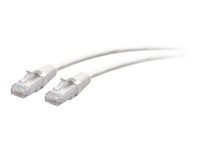 C2G 25ft (7.6m) Cat6a Snagless Unshielded (UTP) Slim Ethernet Network Patch Cable - White - patch-kabel - 7.6 m - vit C2G30187