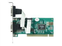 Longshine LCS-6021 - seriell adapter - PCI - RS-232 x 2 LCS-6021