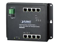 PLANET WGS-4215-8T2S - switch - 8 portar - Administrerad WGS-4215-8T2S