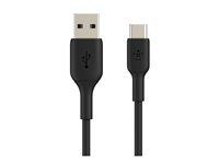 Belkin BoostCharge - USB typ C-kabel - 24 pin USB-C till USB - 2 m CAB001BT2MBK