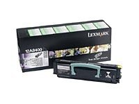 Lexmark - svart - original - tonerkassett - LRP 12A8400