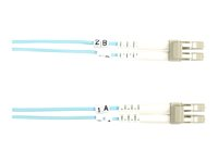 Black Box Value Line 10-GbE - patch-kabel - 10 m - havsblå FO10G-010M-LCLC