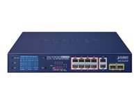 PLANET GSD-1222VHP - switch - 12 portar - ohanterad GSD-1222VHP