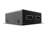 Lindy 2 Port HDMI 18G Bi-Directional Switch - video-/ljudomkopplare - 2 portar 38336