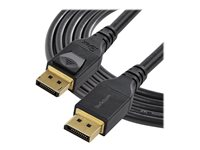 StarTech.com 4 meter VESA-certifierad DisplayPort 1.4-kabel - 8K 60Hz HBR3 HDR - Super UHD DisplayPort till DisplayPort-skärmsladd - Ultra HD 4K 120Hz DP 1.4 smal videokabel M/M DP-kontakt - DisplayPort-kabel - DisplayPort till DisplayPort - 4 m DP14MM4M