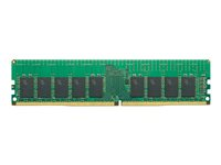 Micron - DDR4 - modul - 16 GB - DIMM 288-pin - 2666 MHz / PC4-21300 - registrerad med paritet MTA18ASF2G72PDZ-2G6J1R