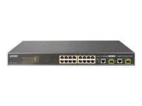 PLANET FGSW-1816HPS - switch - 16 portar - Administrerad FGSW-1816HPS