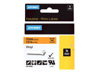 DYMO - vinyl - 1 rulle (rullar) - Rulle (1,2 cm x 5,5 m) 18435