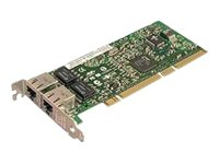 Intel PRO/1000 GT Dual Port Server Adapter - nätverksadapter - PCI-X - Gigabit Ethernet x 2 INE:PWLA8492GTG2L20