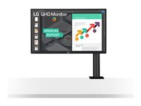 LG Ergo 27QN880-B - LED-skärm - 27" - HDR 27QN880-B.AEU