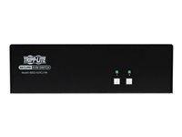 Tripp Lite Secure KVM Switch, 2-Port, Dual Head, HDMI to HDMI, 4K, NIAP PP4.0, Audio, CAC, TAA - omkopplare för tangentbord/video/mus/ljud - 2 portar - TAA-kompatibel B002-H2AC2-N4