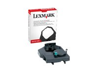 Lexmark - 1 - Lång livslängd - svart - återfärgat färgband 3070169