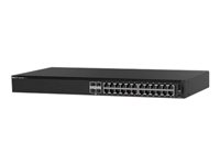 Dell Networking N1124P-ON - switch - 24 portar - Administrerad - rackmonterbar X54DF