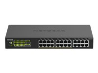 NETGEAR GS324P - switch - 24 portar - ohanterad - rackmonterbar GS324P-100EUS