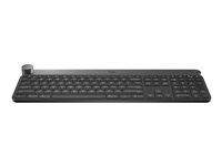 Logitech Craft Advanced with Creative Input Dial - tangentbord - QWERTY - italiensk Inmatningsenhet 920-008500