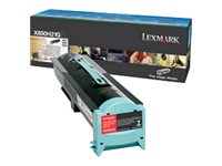 Lexmark - Lång livslängd - svart - original - tonerkassett - LCCP X850H21G