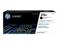 HP 212X - Lång livslängd - svart - original - LaserJet - tonerkassett (W2120X) W2120X