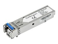 StarTech.com Dell EMC SFP-1G-BX40-U Compatible SFP Module, 1000BASE-BX-U, 1 Gigabit Ethernet Bi-Directional (BiDi) Fiber Single Strand SFP, LC 40km, Mini GBIC Transceiver Module, Upstream - Lifetime Warranty (SFP1GBX40UES) - SFP-sändar/mottagarmodul (mini-GBIC) - 1GbE SFP1GBX40UES