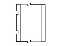 Brady WorkHorse Series BradyBondz B-423 - etiketter - blank - 1 rulle (rullar) - Roll (5.08 cm x 91.44 m) THT-106-423