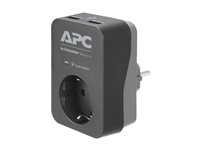 APC Essential Surgearrest PME1WU2B-GR - överspänningsskydd - 4000 Watt PME1WU2B-GR