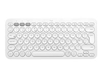 Logitech K380 Multi-Device Bluetooth Keyboard - tangentbord - tysk - offwhite Inmatningsenhet 920-009584