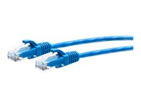 C2G 20ft (6.1m) Cat6a Snagless Unshielded (UTP) Slim Ethernet Network Patch Cable - Blue - patch-kabel - 6.1 m - blå C2G30137